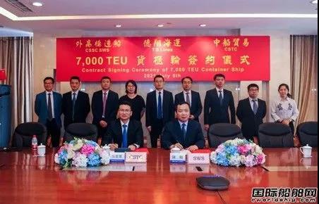 這家船東有史以來最大訂單！外高橋造船再獲4艘7000TEU船訂單