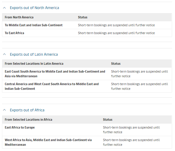 取消訂艙！運力直線下降！爆艙持續(xù)4月底，運價將大幅上漲！  