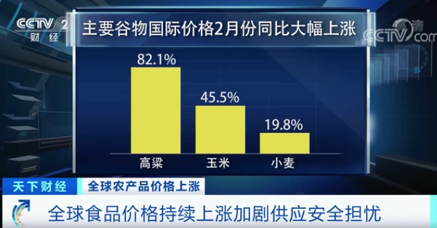 高粱大漲82.1％、玉米大漲45.5%！全球糧食危機風險加劇