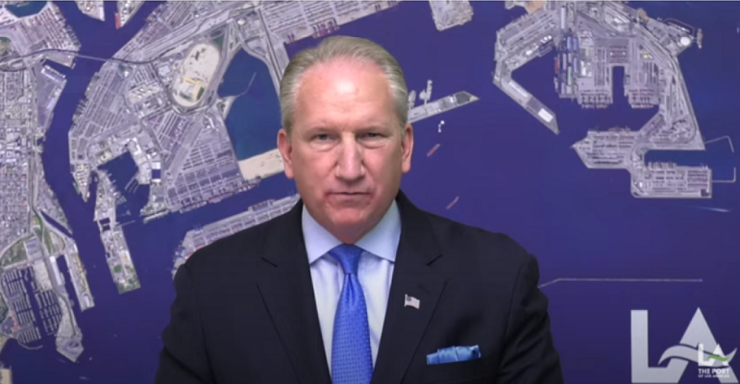 洛杉磯港進(jìn)出口箱量比達(dá)4:1  