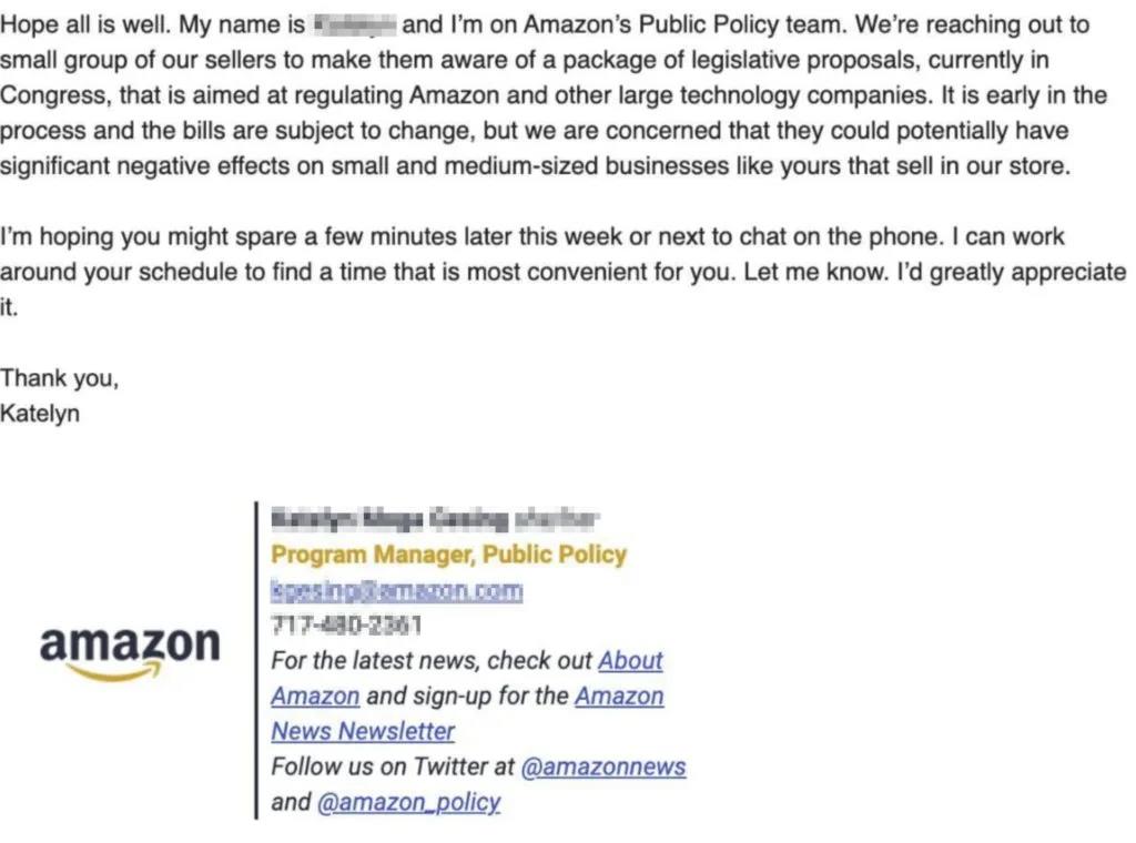 被反壟斷壓垮？亞馬遜竟發(fā)郵件向賣家&ldquo;求救&rdquo;，就問你挺TA嗎？
