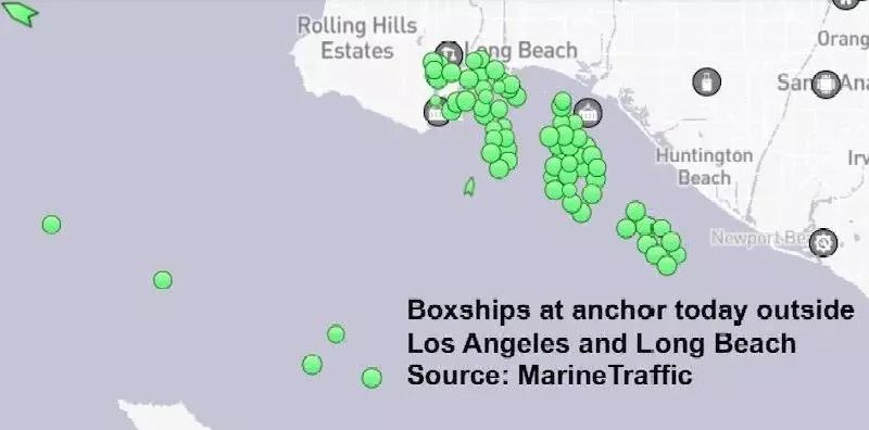 41艘！美西港口擁堵又創(chuàng)新紀(jì)錄，芝加哥奧黑爾機(jī)場(chǎng)貨物積壓長(zhǎng)達(dá)六周！