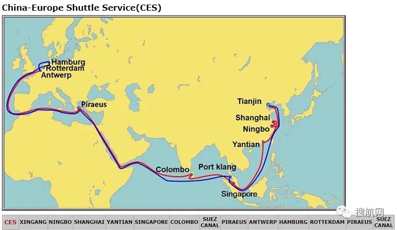 一大型集裝箱船危險品泄露，航行中斷！曾掛靠天津/寧波/上海/鹽田多個港口