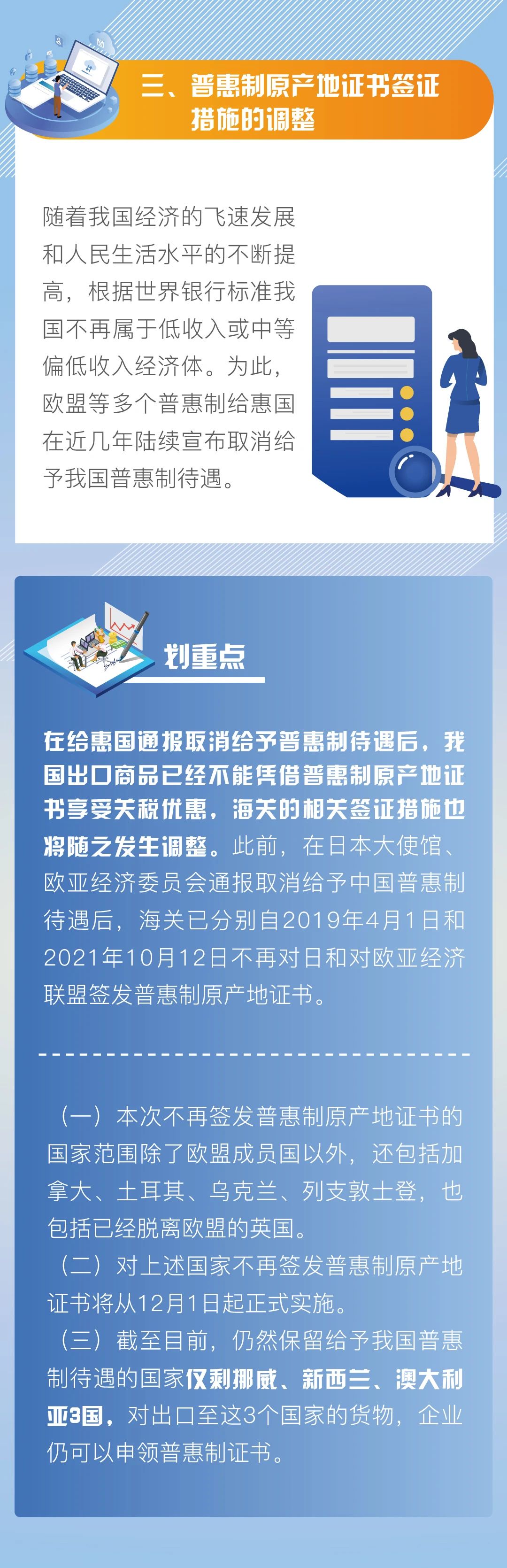 原產(chǎn)地證重要變化！12月起不再對出口這些國家的貨物簽發(fā)普惠制證書