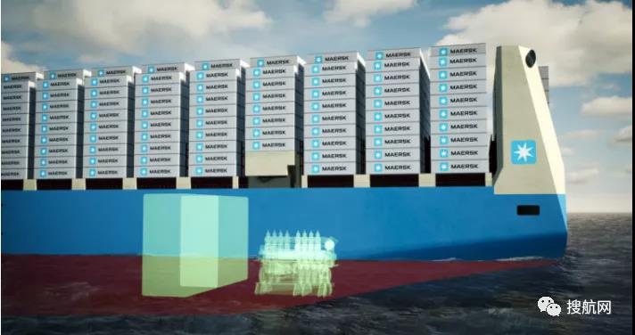 馬士基公布其16000teu甲醇動(dòng)力集裝箱船設(shè)計(jì)，船型大變樣！
