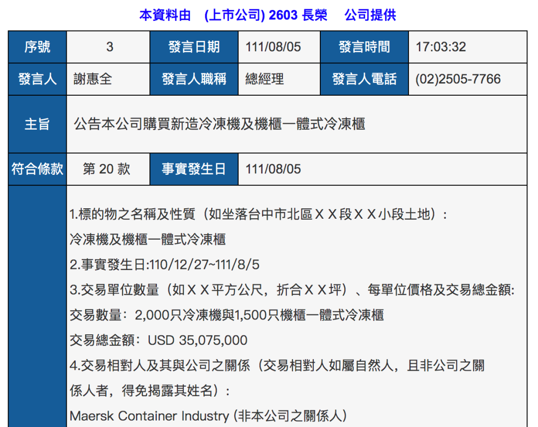 三大船公司扎堆兒造箱，但集裝箱過剩已達(dá)……