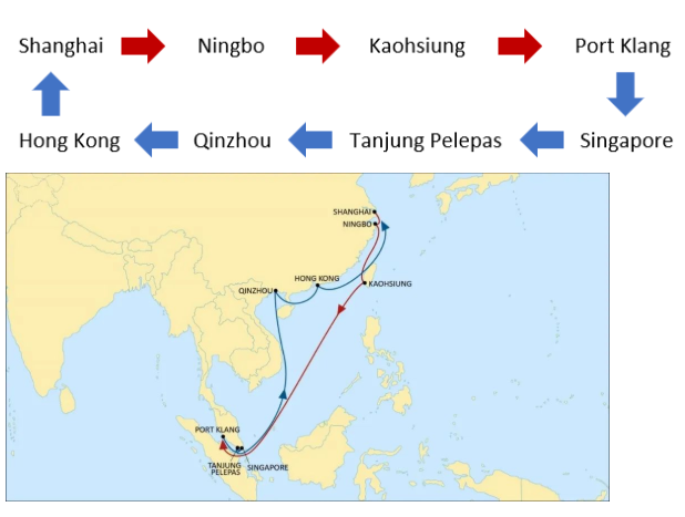 MSC亞洲區(qū)域內(nèi)航線大調(diào)整！