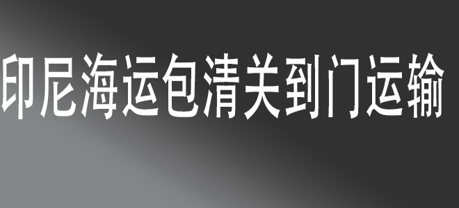  中國(guó)至印度尼西亞全鏈條物流服務(wù)：安全、高效、一站式解決方案