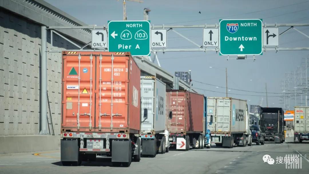 美國南加州交通擁堵正在蔓延，注意這10個(gè)卡車貨運(yùn)地點(diǎn)最是擁堵