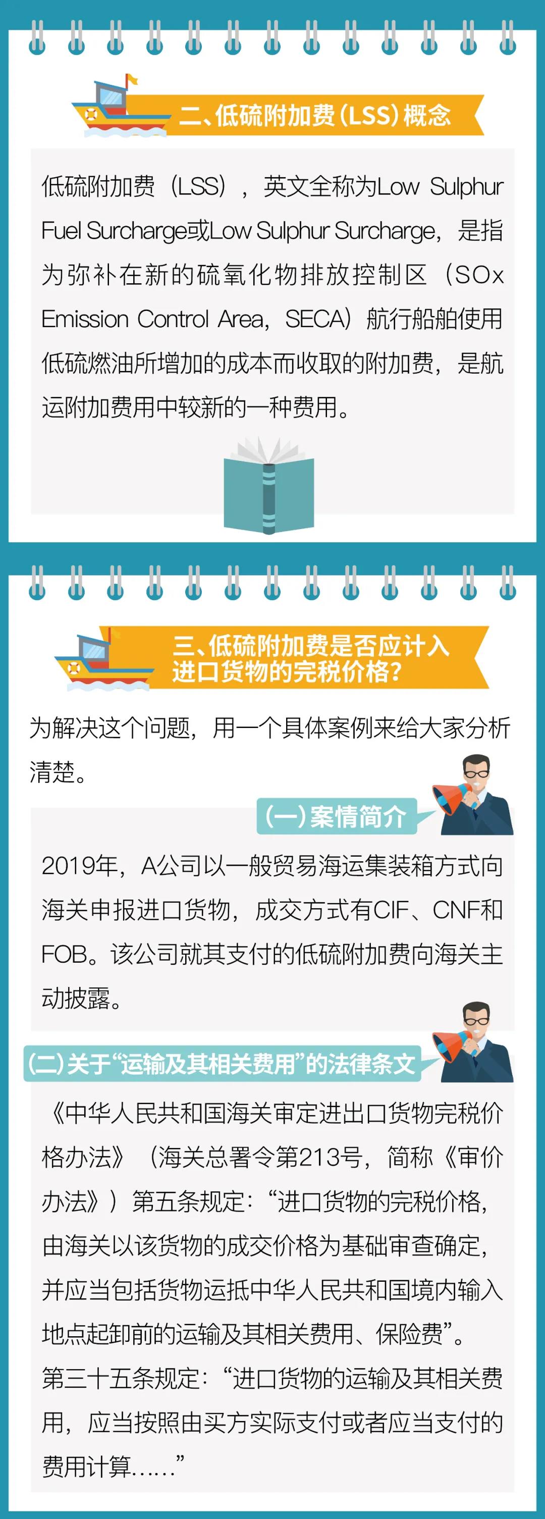 干貨丨一個案例搞懂航運低硫附加費（LSS）的進口申報問題