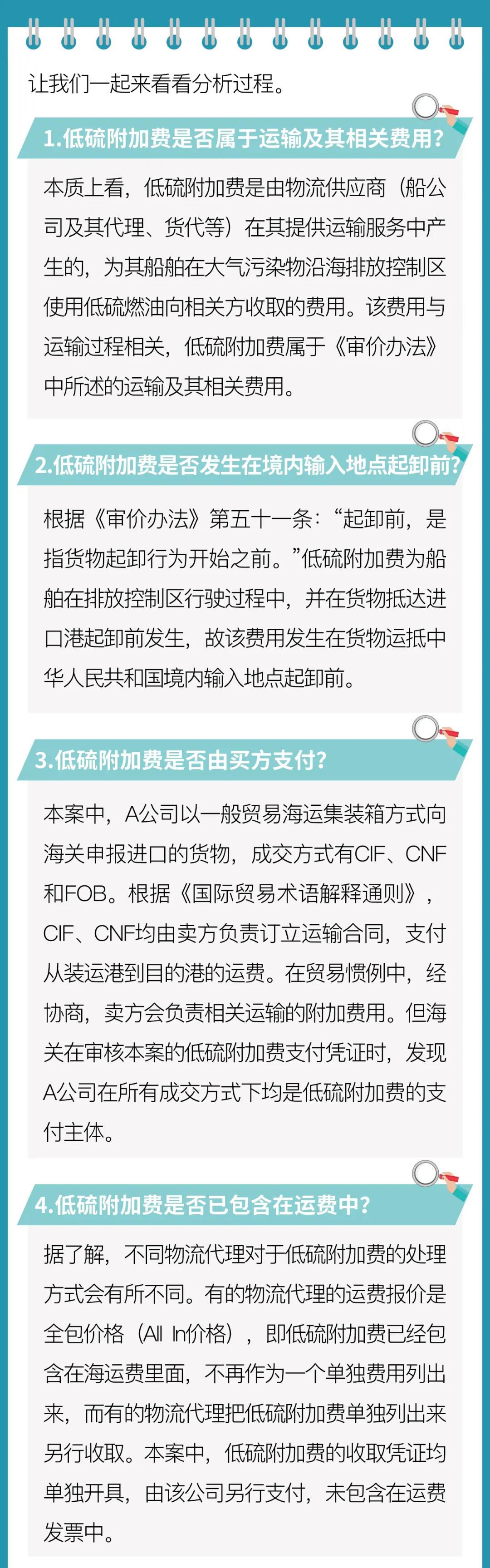 干貨丨一個案例搞懂航運低硫附加費（LSS）的進口申報問題