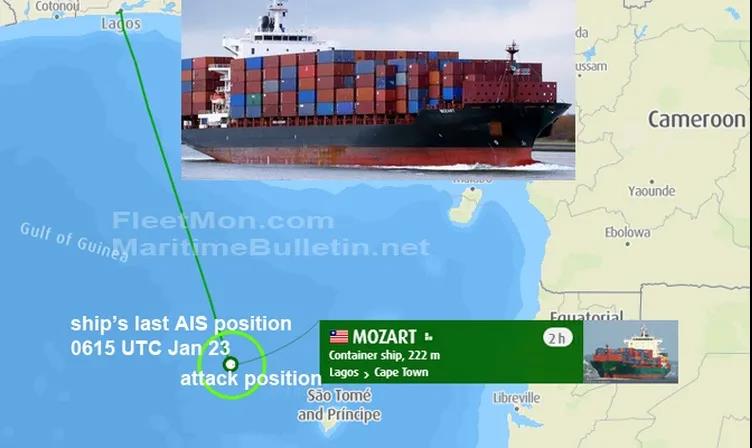 又一集裝箱船遭海盜劫持！15人被綁架1人身亡 