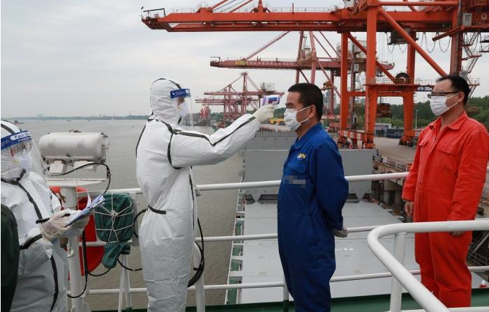 船只到訪過這個國家的, 船員換班受限