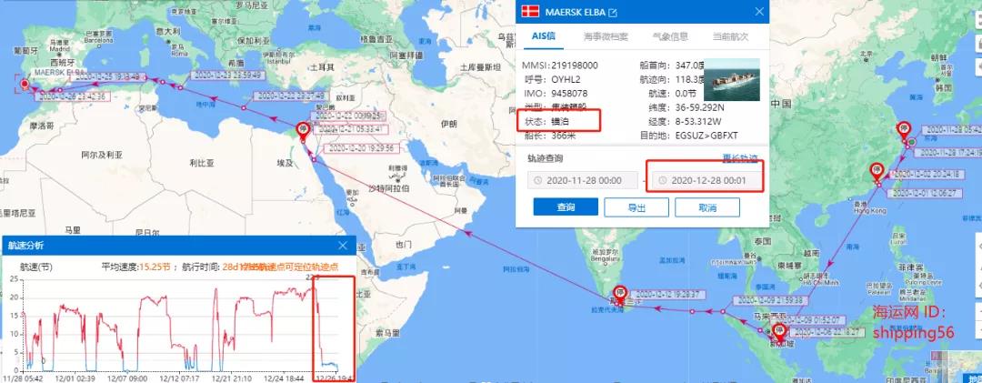 突發(fā)！馬士基一大型集裝箱船機艙失火！曾掛靠國內(nèi)多個港口