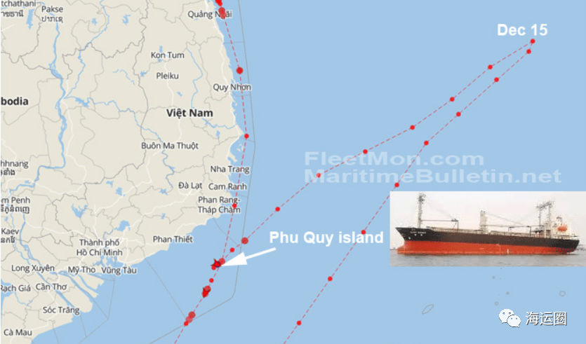 突發(fā)！XIN HONG輪沉沒！11名中國船員遇險！