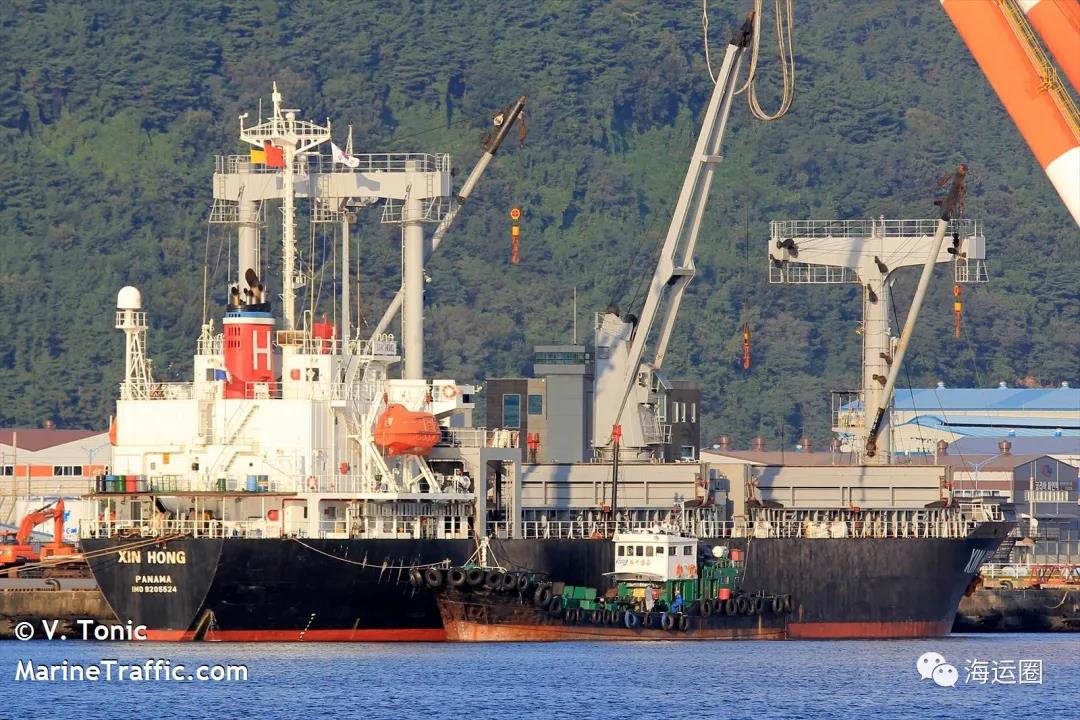 突發(fā)！XIN HONG輪沉沒！11名中國船員遇險！