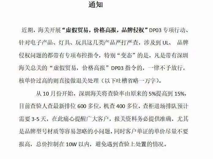 缺箱加劇！海關(guān)查驗(yàn)率飆升15%！該國(guó)港口關(guān)閉！已有外貿(mào)人中槍！近期出貨請(qǐng)注意！